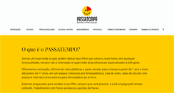 Desktop Screenshot of opassatempo.com.br